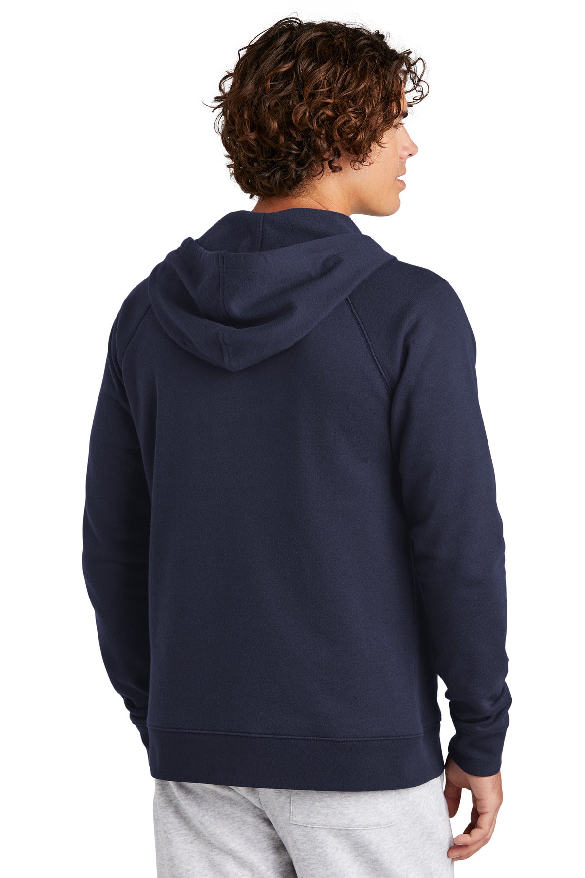 Sport-Tek Men's Drive Fleece Hooded Full-Zip Jacket Mens Apparel Sweatshirts & Fleece