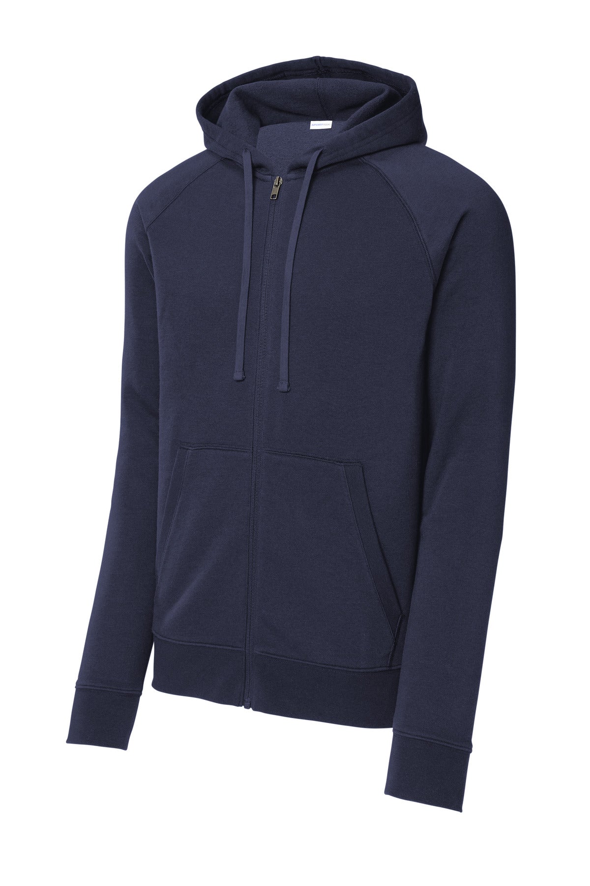 Sport-Tek Men's Drive Fleece Hooded Full-Zip Jacket Mens Apparel Sweatshirts & Fleece