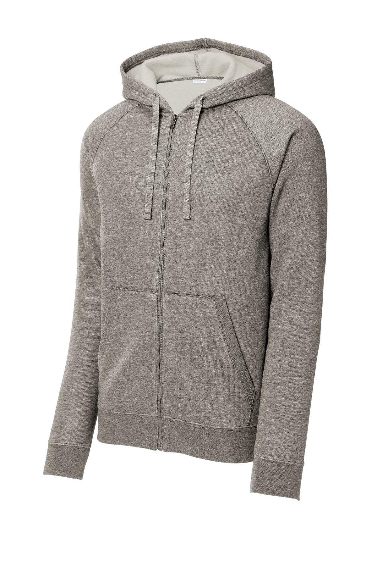 Sport-Tek Men's Drive Fleece Hooded Full-Zip Jacket Mens Apparel Sweatshirts & Fleece