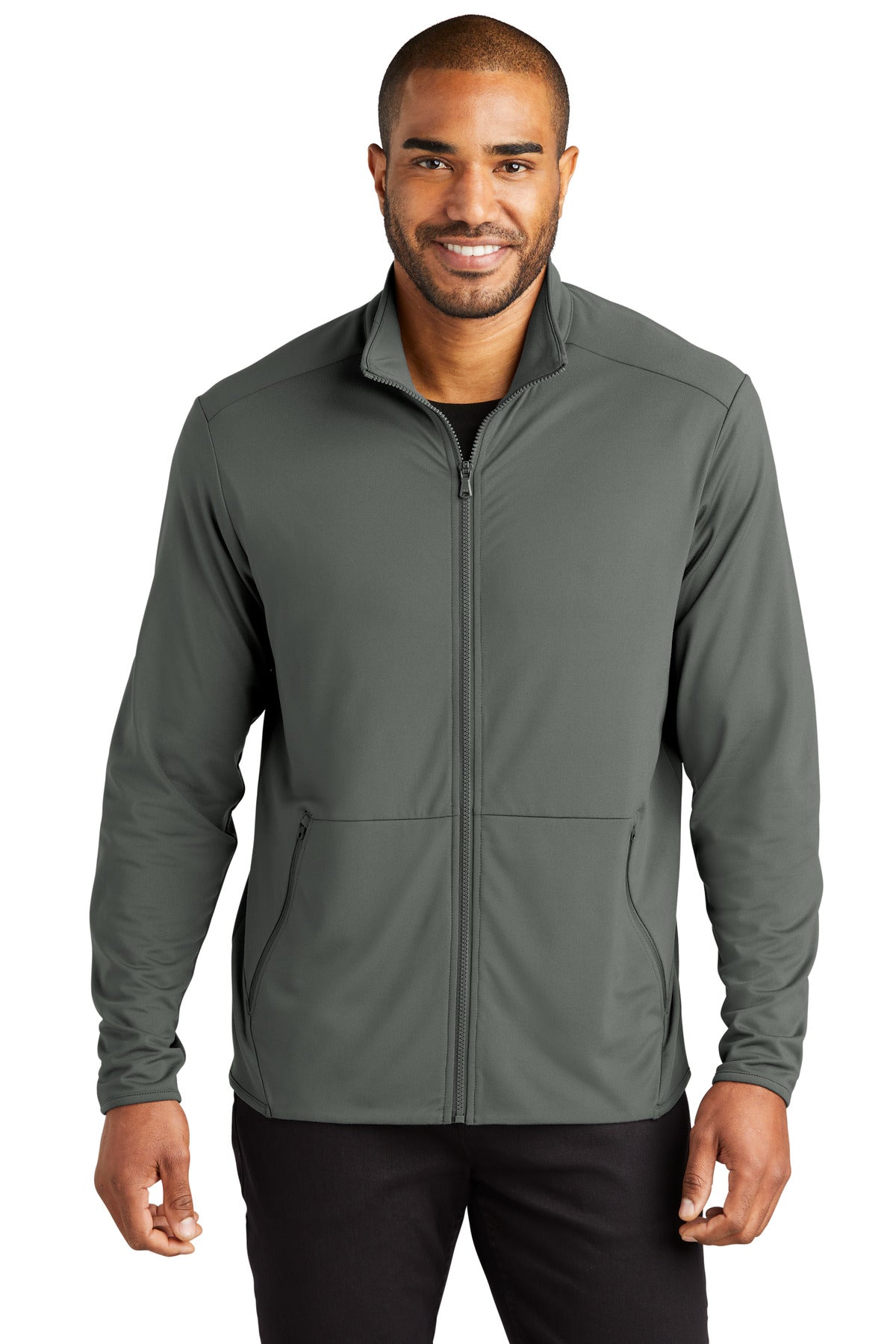 Port Authority Men's Accord Stretch Fleece Full-Zip Mens Apparel Jackets & Vests
