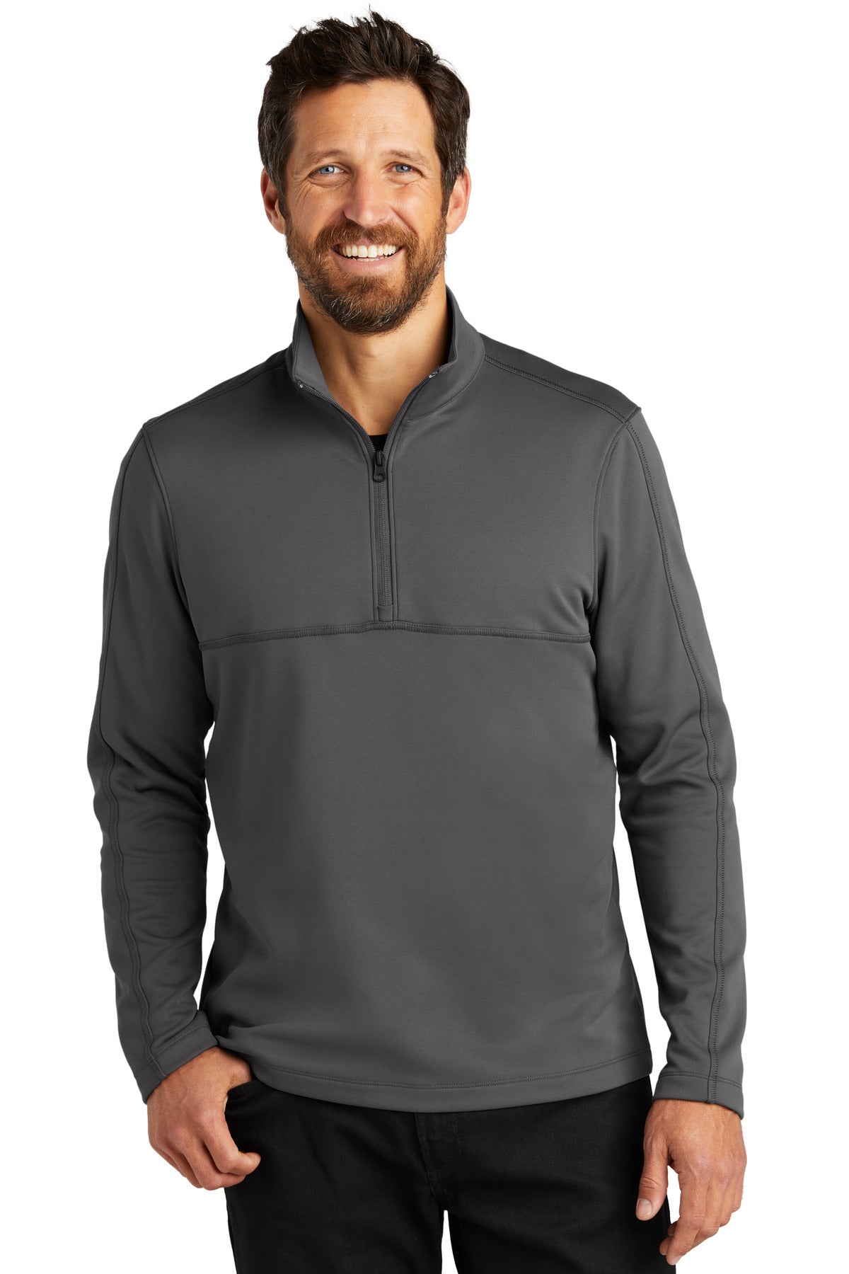 Port Authority Men's Smooth Fleece 1/4-Zip Pullover Mens Apparel Sweatshirts & Fleece