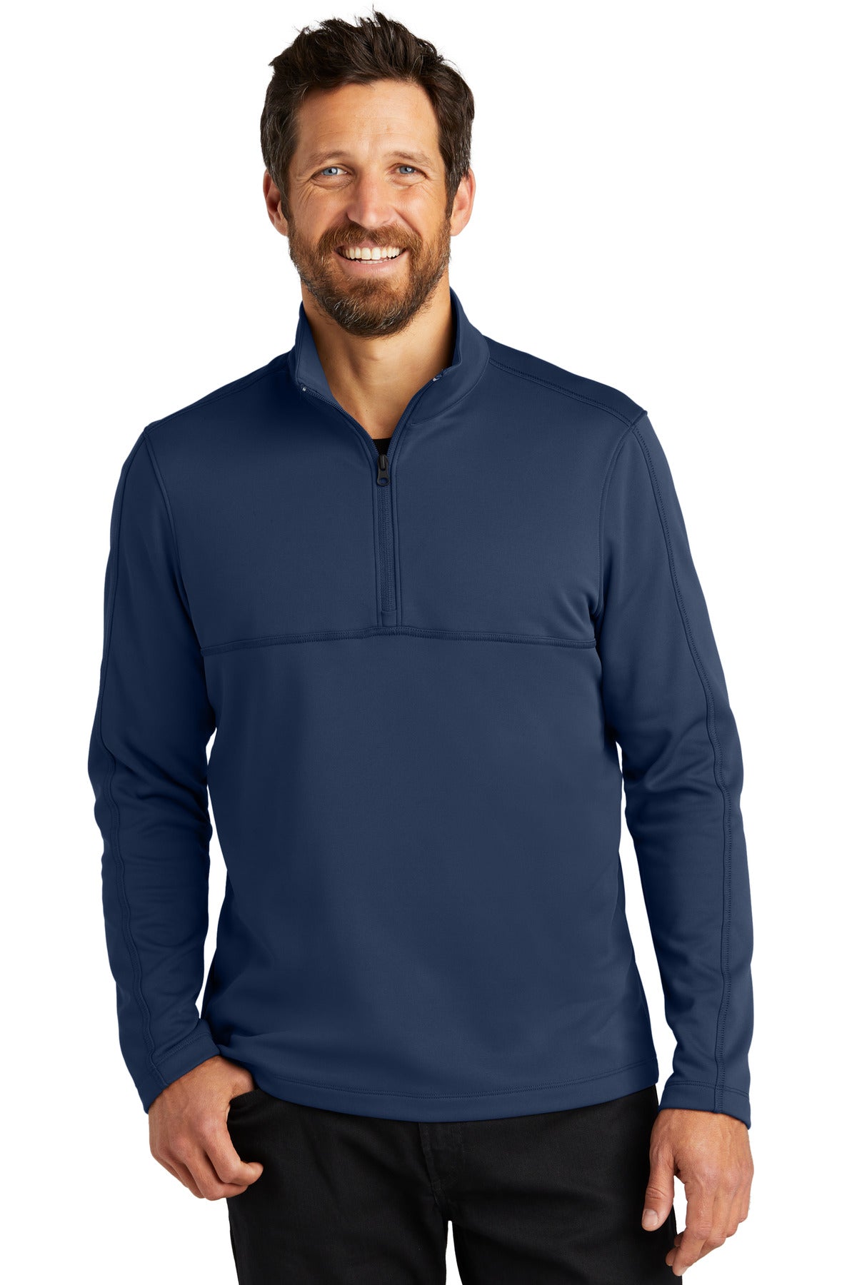 Port Authority Men's Smooth Fleece 1/4-Zip Pullover Mens Apparel Sweatshirts & Fleece