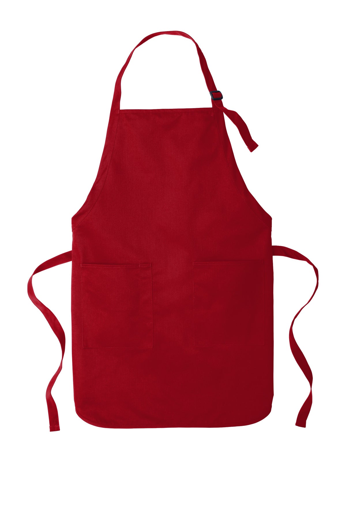 Port Authority Full-Length Two-Pocket Bib Apron. A600 Unisex Accessories Aprons