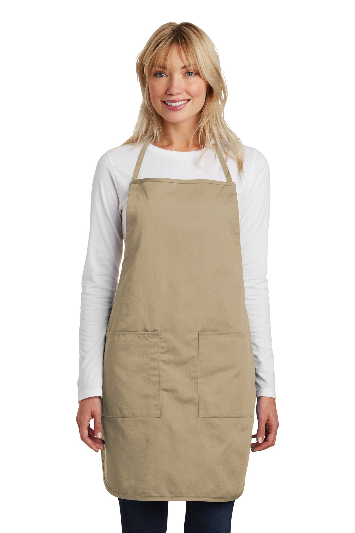 Port Authority Full-Length Apron. A520 Unisex Accessories Aprons