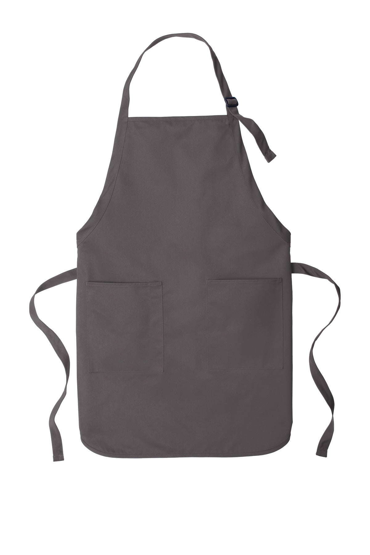 Port Authority Full-Length Two-Pocket Bib Apron. A600 Unisex Accessories Aprons