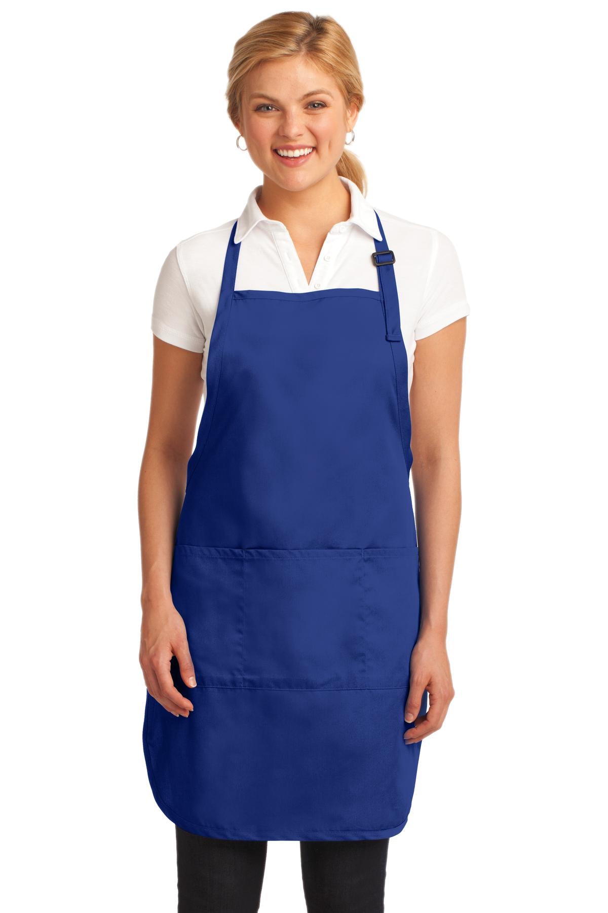 Port Authority Easy Care Full-Length Apron with Stain Release Unisex Accessories Aprons