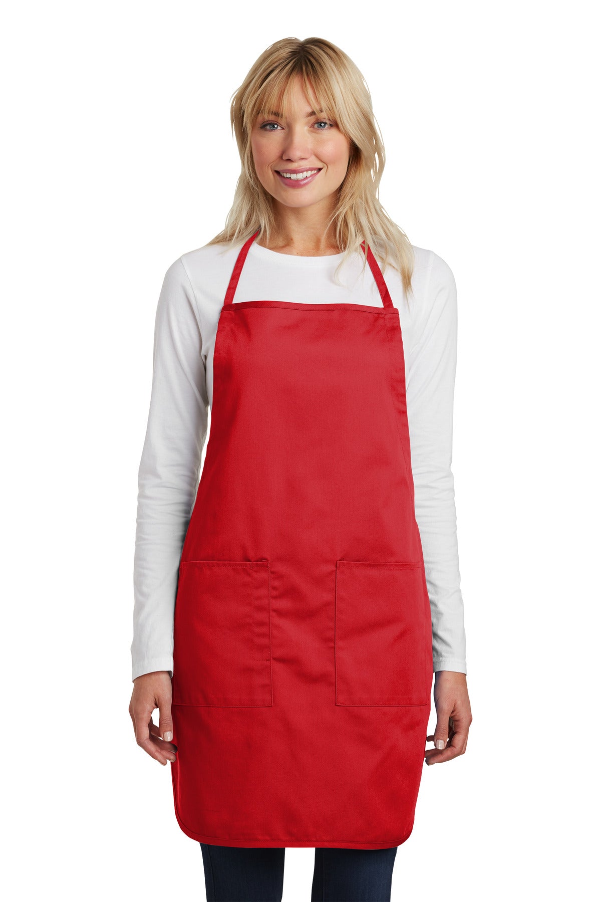 Port Authority Full-Length Apron. A520 Unisex Accessories Aprons