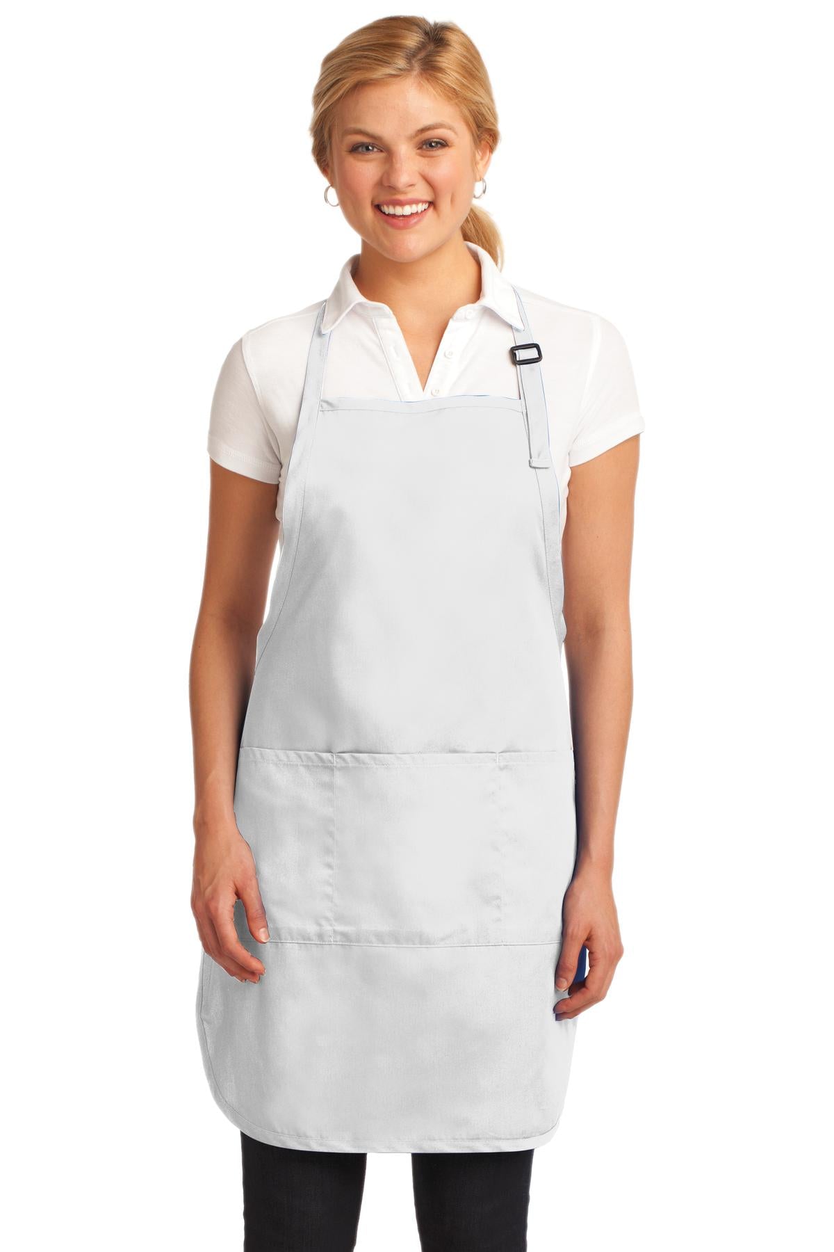 Port Authority Easy Care Full-Length Apron with Stain Release Unisex Accessories Aprons