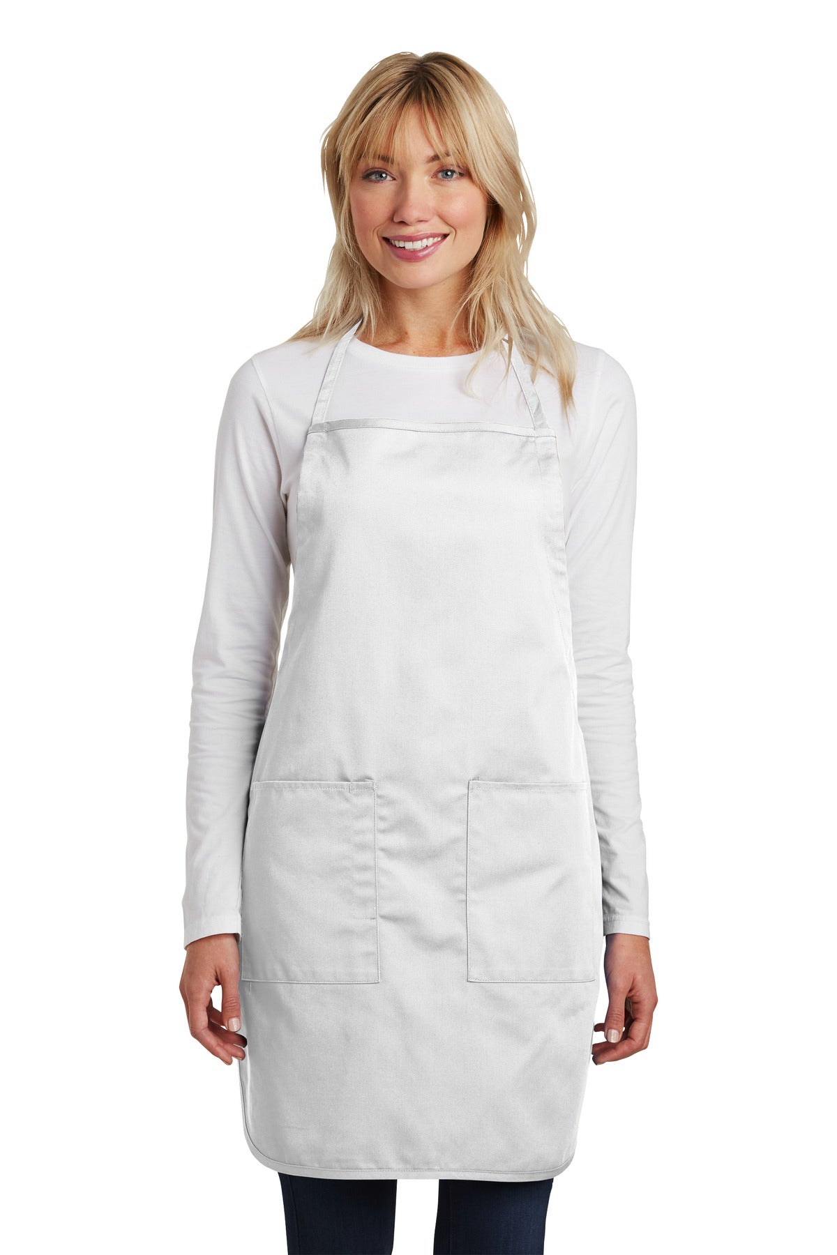 Port Authority Full-Length Apron. A520 Unisex Accessories Aprons