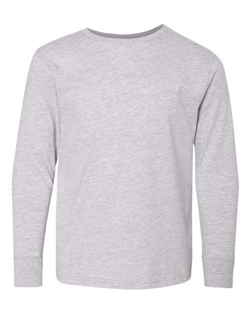 LAT Youth Fine Jersey Long Sleeve Tee Youth Apparel Shirts & Tops