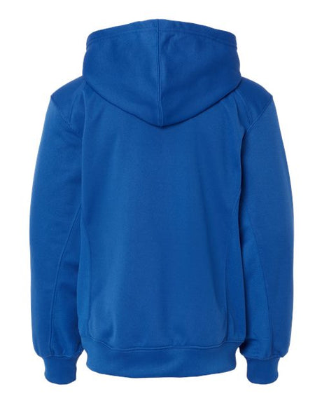 Badger Youth Performance Fleece Hooded Sweatshirt Badger