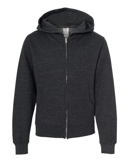 Independent Trading Co. Youth Midweight Full-Zip Hooded Sweatshirt Independent Trading Co.