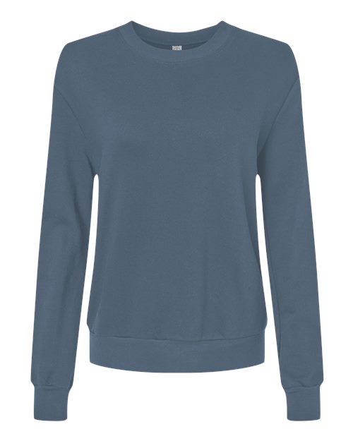 Alternative Women's Eco-Washed Terry Throwback Pullover Womens Apparel Sweatshirts & Fleece