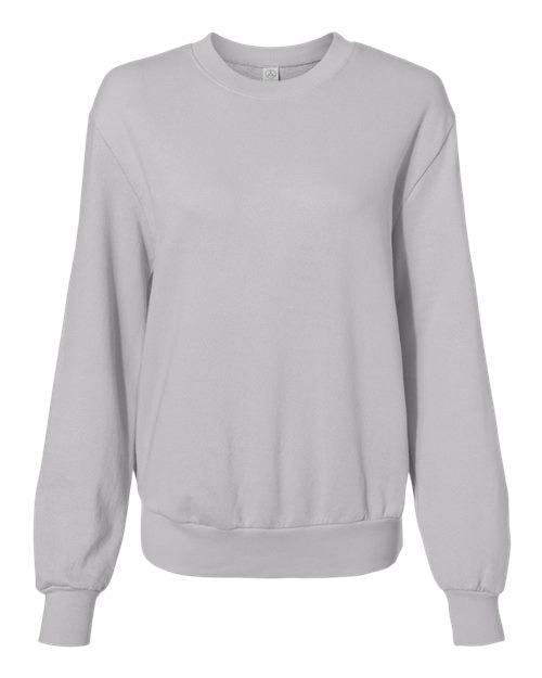 Alternative Women's Eco-Washed Terry Throwback Pullover Womens Apparel Sweatshirts & Fleece