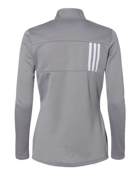 adidas Women's 3-Stripes Double Knit Full-Zip Womens Apparel Sweatshirts & Fleece