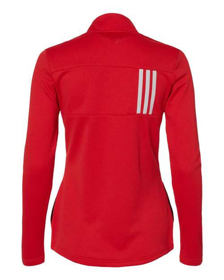 adidas Women's 3-Stripes Double Knit Full-Zip Womens Apparel Sweatshirts & Fleece