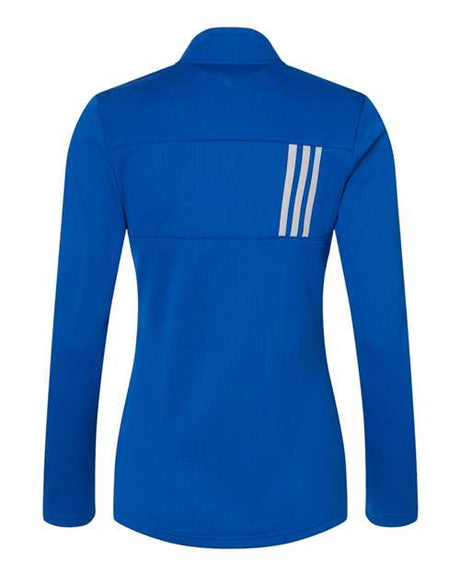 adidas Women's 3-Stripes Double Knit Full-Zip Womens Apparel Sweatshirts & Fleece