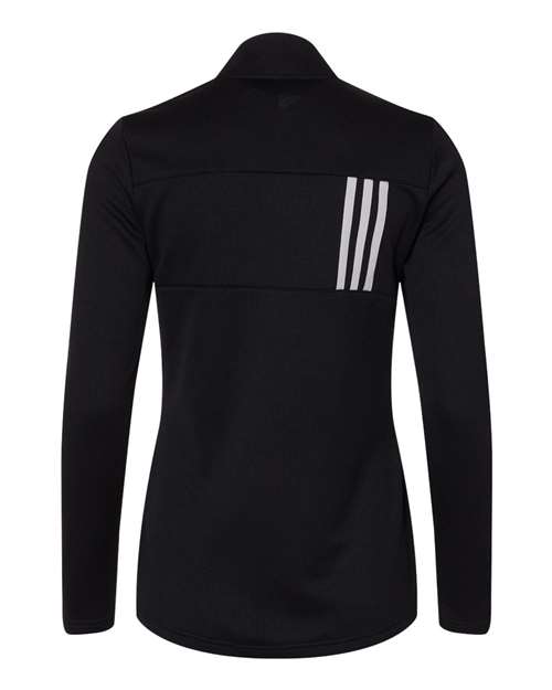 adidas Women's 3-Stripes Double Knit Full-Zip Womens Apparel Sweatshirts & Fleece