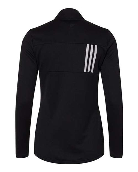 adidas Women's 3-Stripes Double Knit Full-Zip Womens Apparel Sweatshirts & Fleece