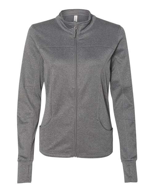 Independent Trading Co. Women's Poly-Tech Full-Zip Track Jacket Womens Apparel Sweatshirts & Fleece