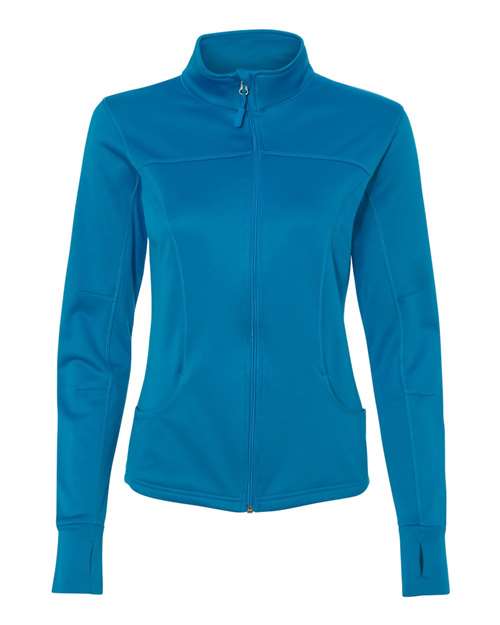 Independent Trading Co. Women's Poly-Tech Full-Zip Track Jacket Womens Apparel Sweatshirts & Fleece