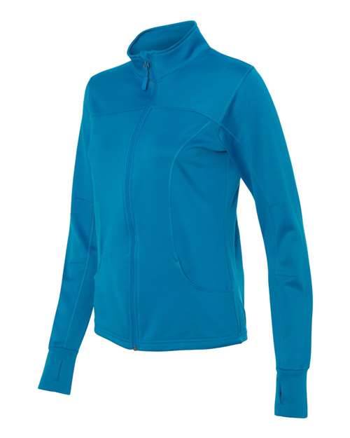Independent Trading Co. Women's Poly-Tech Full-Zip Track Jacket Womens Apparel Sweatshirts & Fleece