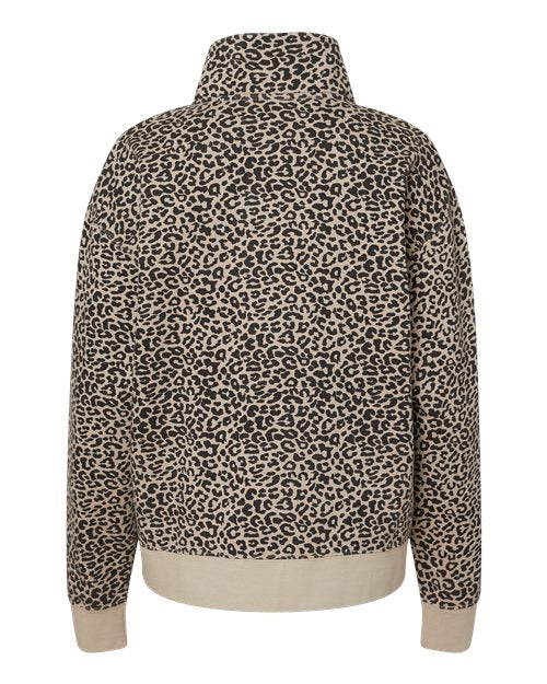 MV Sport Women's Sueded Fleece Quarter-Zip Sweatshirt Womens Apparel Sweatshirts & Fleece