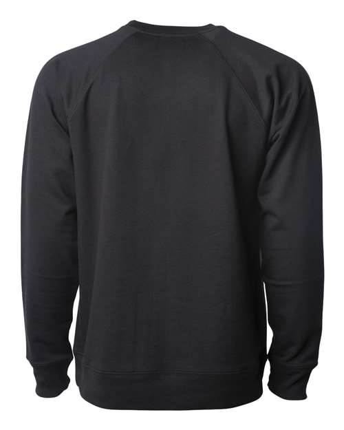 Independent Trading Co. Men's Icon Lightweight Loopback Terry Crewneck Sweatshirt Mens Apparel Sweatshirts & Fleece