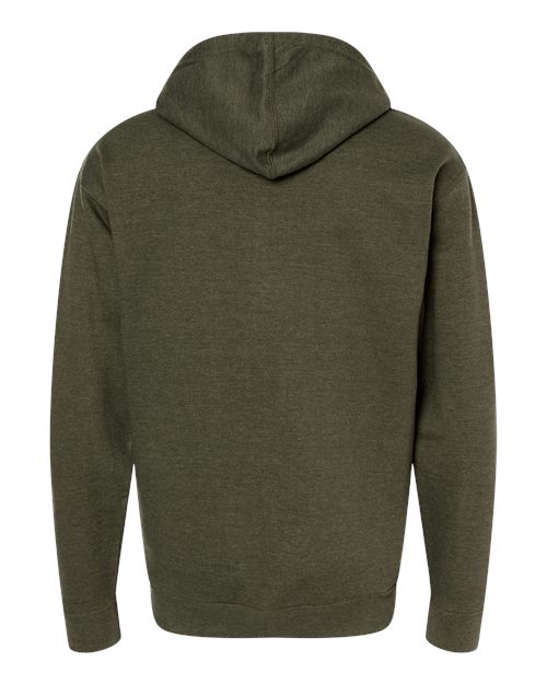 Independent Trading Co. Men's Midweight Full-Zip Hooded Sweatshirt Mens Apparel Sweatshirts & Fleece