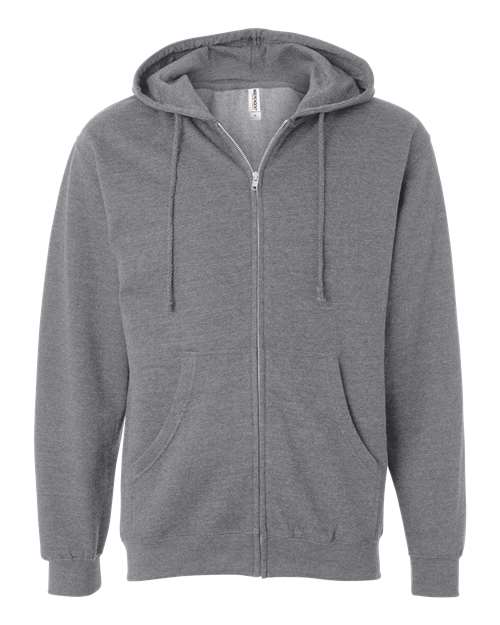 Independent Trading Co. Men's Midweight Full-Zip Hooded Sweatshirt Mens Apparel Sweatshirts & Fleece