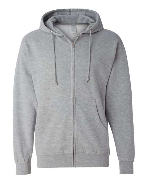 Independent Trading Co. Men's Midweight Full-Zip Hooded Sweatshirt Mens Apparel Sweatshirts & Fleece