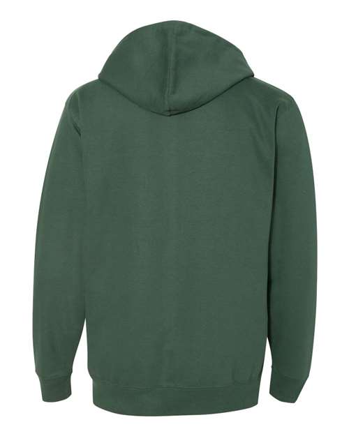 Independent Trading Co. Men's Midweight Full-Zip Hooded Sweatshirt Mens Apparel Sweatshirts & Fleece
