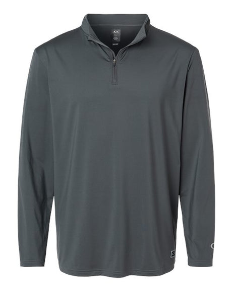 Oakley Men's Team Issue Podium Quarter-Zip Pullover Mens Apparel Sweatshirts & Fleece
