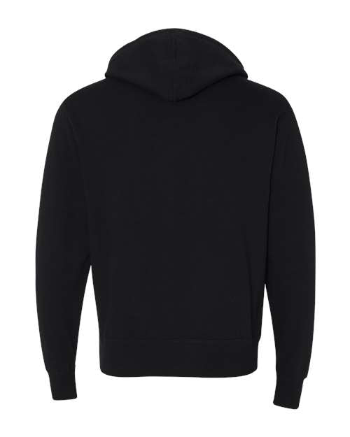 Independent Trading Co. Men's Heathered French Terry Full-Zip Hooded Sweatshirt Mens Apparel Sweatshirts & Fleece