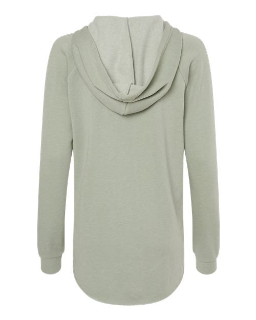 Independent Trading Co. Women's Lightweight California Wave Wash Hooded Sweatshirt Womens Apparel Sweatshirts & Fleece