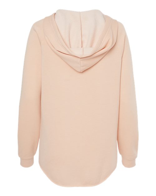 Independent Trading Co. Women's Lightweight California Wave Wash Hooded Sweatshirt Womens Apparel Sweatshirts & Fleece