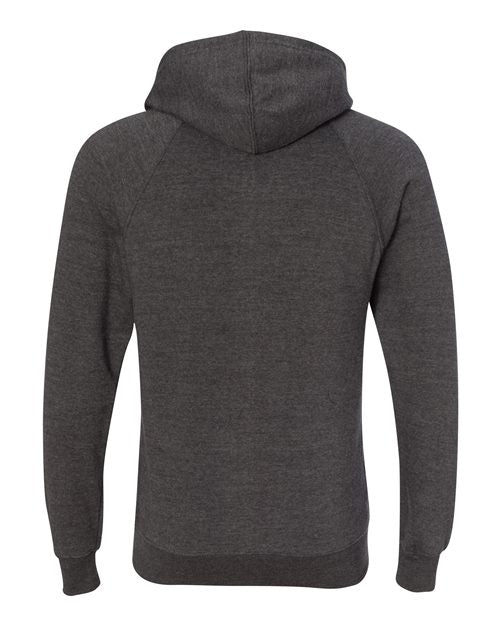 Independent Trading Co. Men's Special Blend Raglan Full-Zip Hooded Sweatshirt Mens Apparel Sweatshirts & Fleece