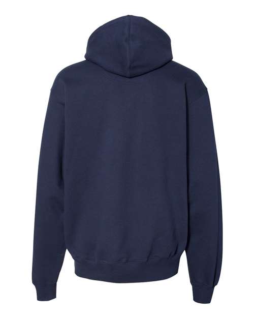 Champion Men's Cotton Max Hooded Quarter-Zip Sweatshirt Mens Apparel Sweatshirts & Fleece