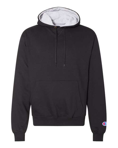 Champion Men's Cotton Max Hooded Sweatshirt Mens Apparel Sweatshirts & Fleece