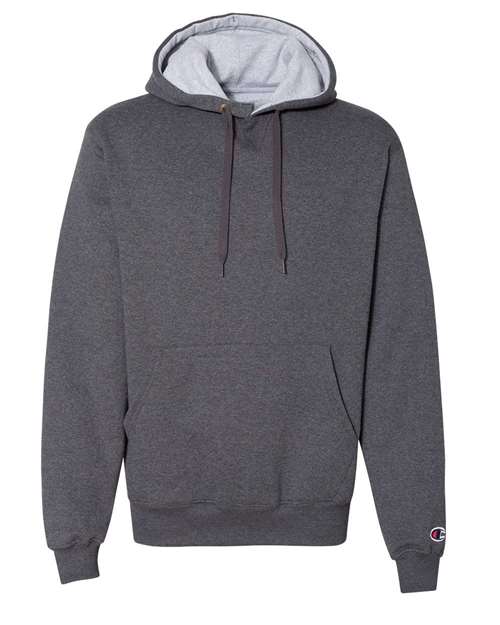 Champion Men's Cotton Max Hooded Sweatshirt Mens Apparel Sweatshirts & Fleece