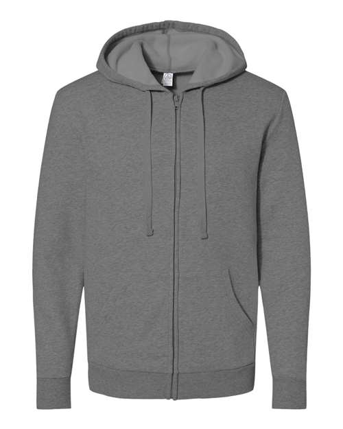 Alternative Men's Eco-Cozy Fleece Zip Hoodie Mens Apparel Sweatshirts & Fleece