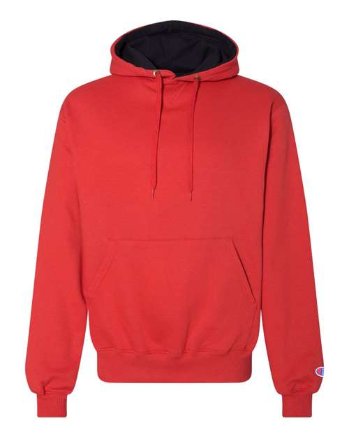Champion Men's Cotton Max Hooded Sweatshirt Mens Apparel Sweatshirts & Fleece