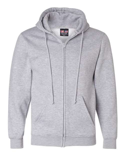 Bayside Men's USA-Made Full-Zip Hooded Sweatshirt Mens Apparel Sweatshirts & Fleece