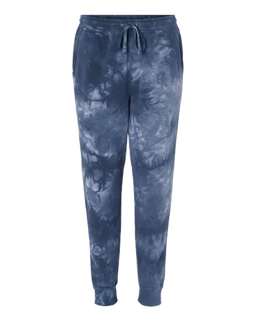 Independent Trading Co. Men's Tie-Dyed Fleece Pants Mens Apparel Pants & Sweatpants