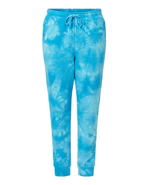 Independent Trading Co. Men's Tie-Dyed Fleece Pants Mens Apparel Pants & Sweatpants