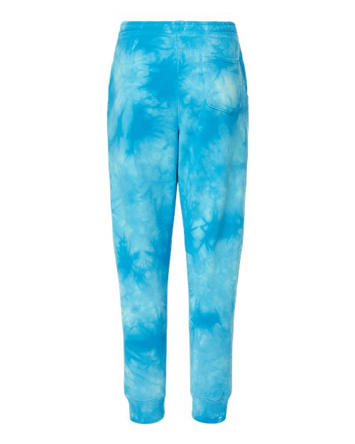 Independent Trading Co. Men's Tie-Dyed Fleece Pants Mens Apparel Pants & Sweatpants