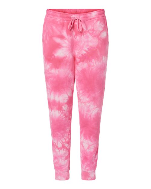 Independent Trading Co. Men's Tie-Dyed Fleece Pants Mens Apparel Pants & Sweatpants
