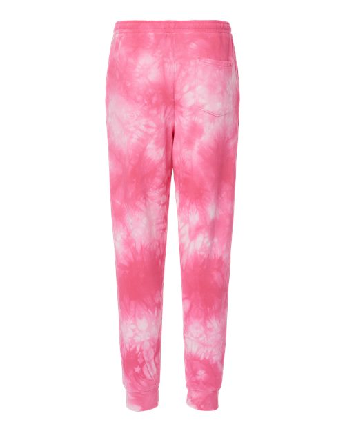 Independent Trading Co. Men's Tie-Dyed Fleece Pants Mens Apparel Pants & Sweatpants