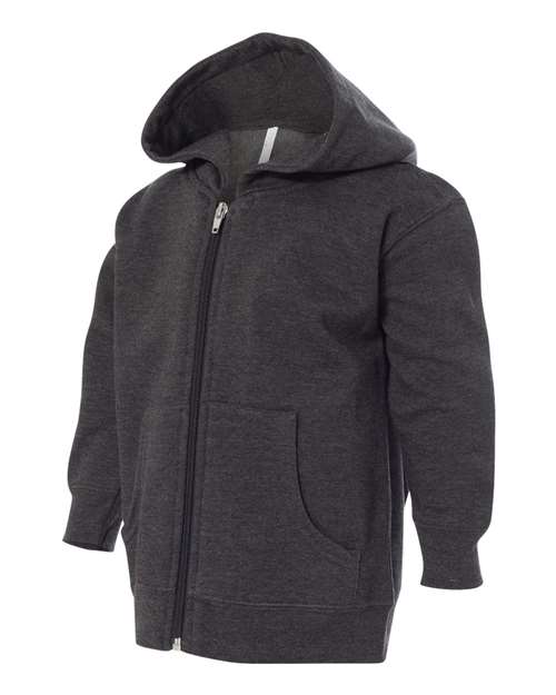 Rabbit Skins Toddler's Full-Zip Fleece Hooded Sweatshirt Youth Apparel Infant & Toddler