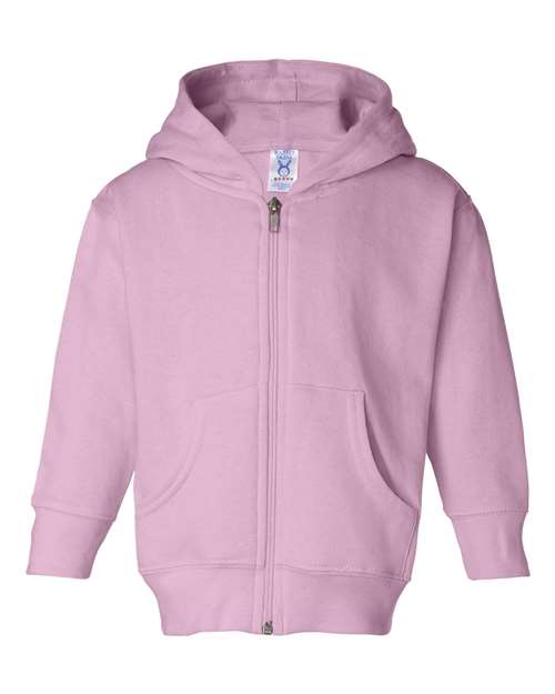 Rabbit Skins Toddler's Full-Zip Fleece Hooded Sweatshirt Youth Apparel Infant & Toddler